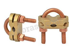 Brass Rod to Tape Clamp