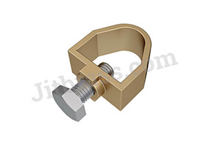 Brass Rod to Cable Clamp