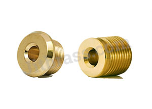 Brass Round Head Stop Plug